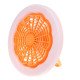 Вентилятор-лампа з цоколем, AT-2522D, 30W, LED, з дистанційним керуванням, 3 режими