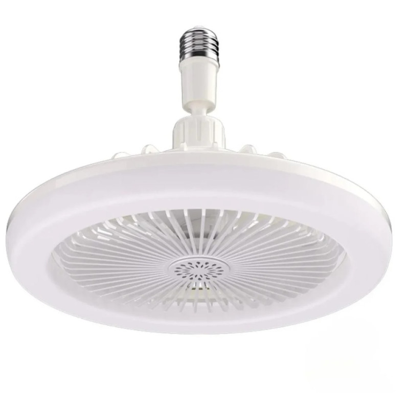 Вентилятор-лампа с цоколем в патрон, AT-2521D, LED, 3 режима