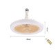 Вентилятор-лампа з цоколем в патрон, AT-2521D, LED, 3 режими