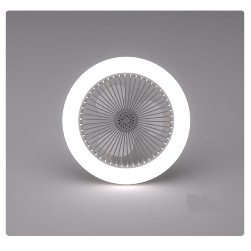 Вентилятор-лампа с цоколем в патрон, AT-2521D, LED, 3 режима