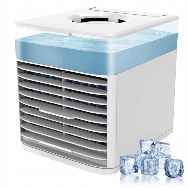 Водяной охладитель воздуха (мини-кондиционер) Ultra Air Cooler AT-2561L, с подсветкой, 3 режимама- Замовити за ціною 387 грн.