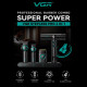 Машинка для стрижки VGR Stepless Pro 4 in 1, набір (машинка, триммер, електробритва, фен)