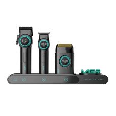 Машинка для стрижки VGR Stepless Pro 3 in 1, набор (машинка, триммер, электробритва), до 9000 об/мин