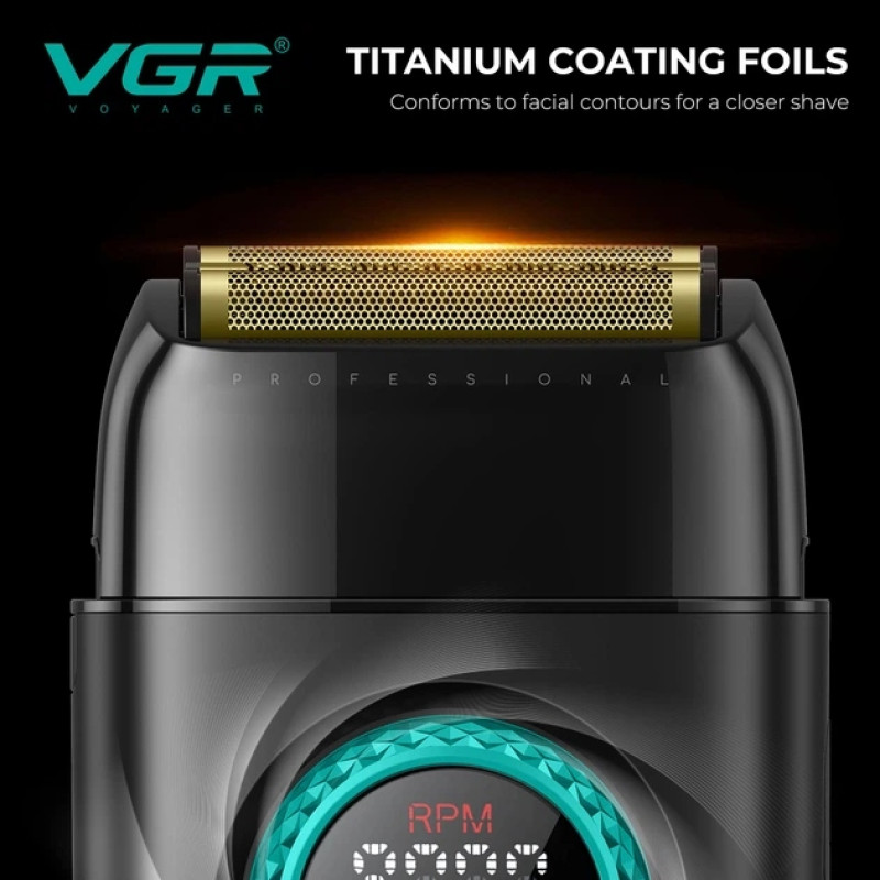 Машинка для стрижки VGR Stepless Pro 3 in 1, набор (машинка, триммер, электробритва), до 9000 об/мин- Замовити за ціною 6050 грн.