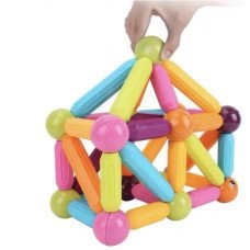 Магнітний конструктор SKY Magnetic Sticks, 26 паличок, 10 кульок, 36 деталей