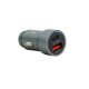 Автомобильное зарядное устройство HC12, Type-C и USB, 12–24 В