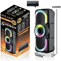 Портативна колонка E-4203 BT, Bluetooth, 16Вт, RGB-підсвічування