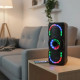 Портативна колонка E-4203 BT, Bluetooth, 16Вт, RGB-підсвічування