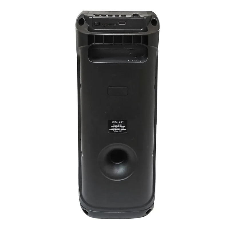 Портативна колонка E-4203 BT, Bluetooth, 16Вт, RGB-підсвічування