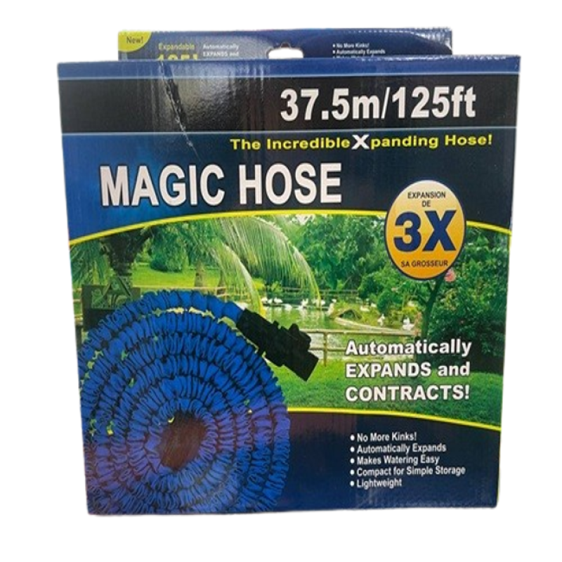 Садовий шланг Magic Hose 37,5 м / 125 ft, що розтягується