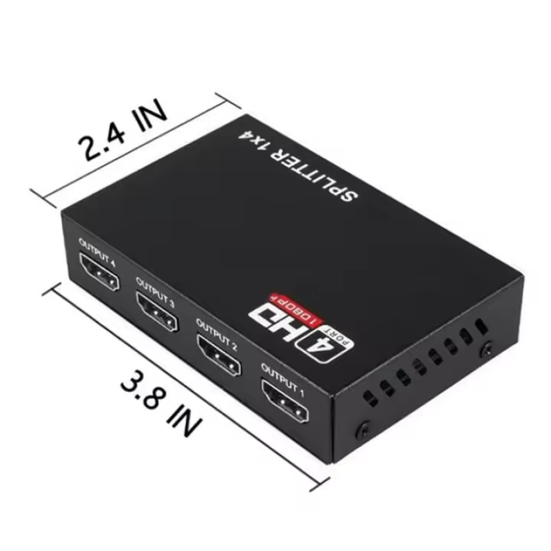HDMI разветвитель на 4 порта HDMI SPLITTER 1×4
