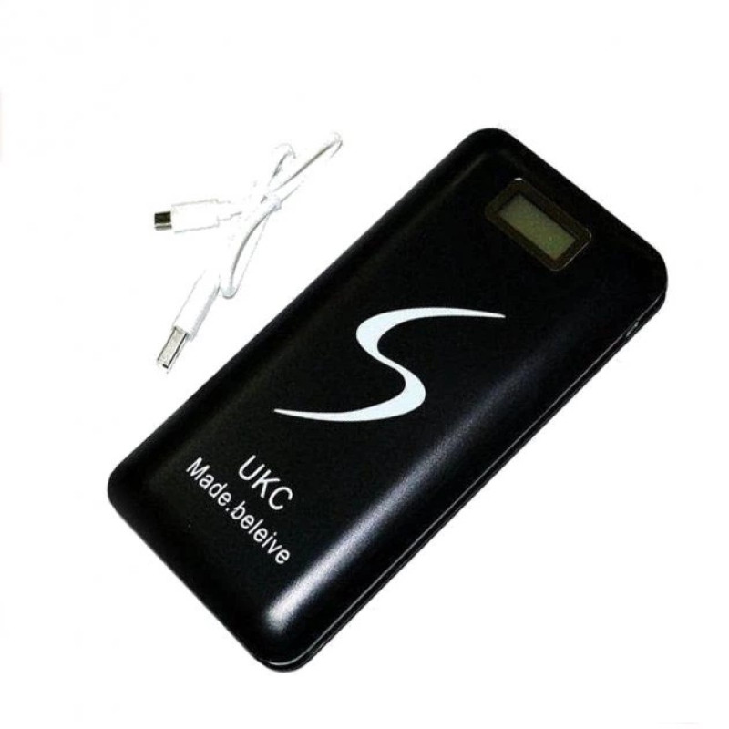Мобільна зарядка Power Bank UKC 30000mAh + LCD (9600 mAh)
