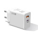 Мережевий зарядний пристрій 200W з USB-C та USB-A, кабель Type-C