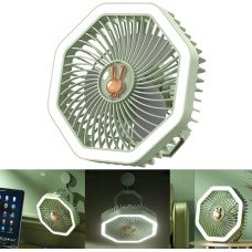 Настільний вентилятор DESKTOP FAN U8, акумуляторний, з підсвічуванням, Type-C