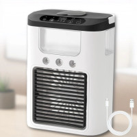 Мини-кондиционер Ice Cooler K918, с увлажнением, LED-подсветкой, 3 режима, USB
