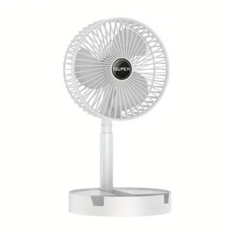Міні вентилятор FAN F-51, 5 Вт, 3 швидкості, USB, складаний