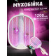 Електрична мухобійка-лампа 4в1 з акумулятором, USB, 1200 мач