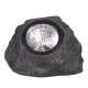 Садовий сонячний світильник Garden Light Stone, світлодіодний, декоративний камінь