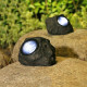 Садовий сонячний світильник Garden Light Stone, світлодіодний, декоративний камінь