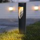 Садовий сонячний світильник Garden Light 2, стовпчик, 34х8 см, IP65