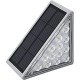 Садовый солнечный светильник для лестниц, 8 LED, 8×8×5,5 см,- Замовити за ціною 218 грн.