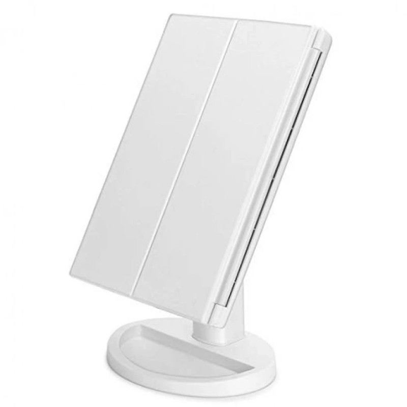 Зеркало косметическое SUPERSTAR Magnifying Mirror, складное, с LED-подсветкой