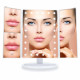 Зеркало косметическое SUPERSTAR Magnifying Mirror, складное, с LED-подсветкой
