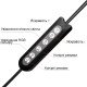 Кольцевая лампа MJ-36 RGB, 14" (36 см), мульти-режимная подсветка, USB