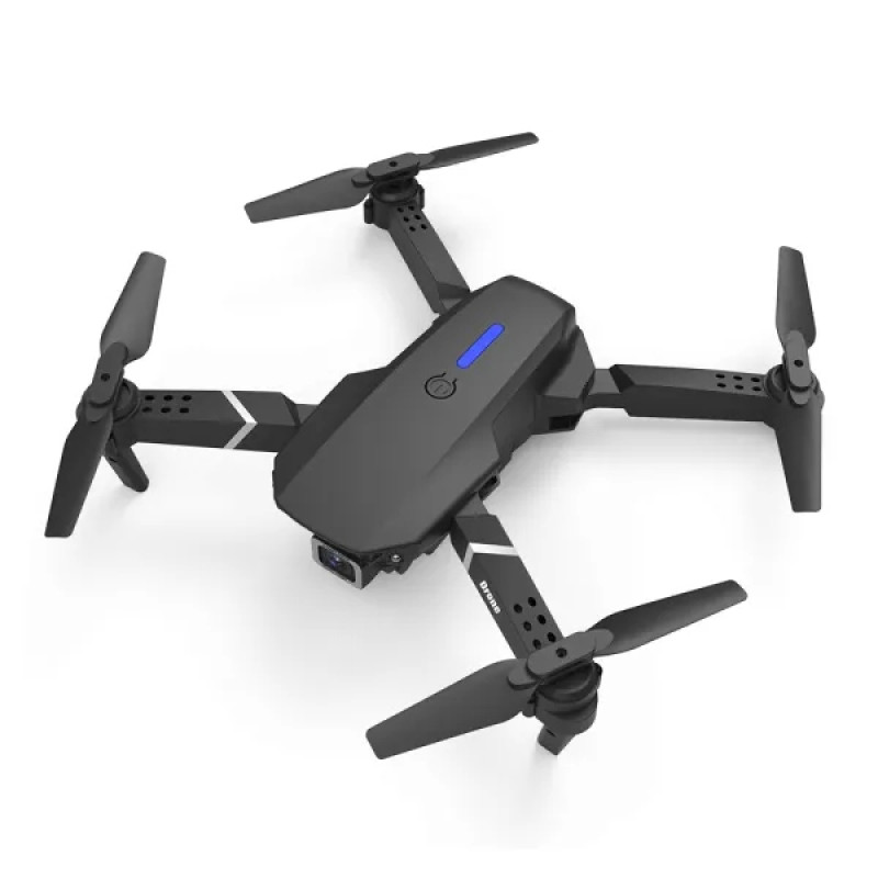 Квадрокоптер-дрон E-88D, з камерою 4K, Wi-Fi, керування з пульта та телефону, дальність до 100 м