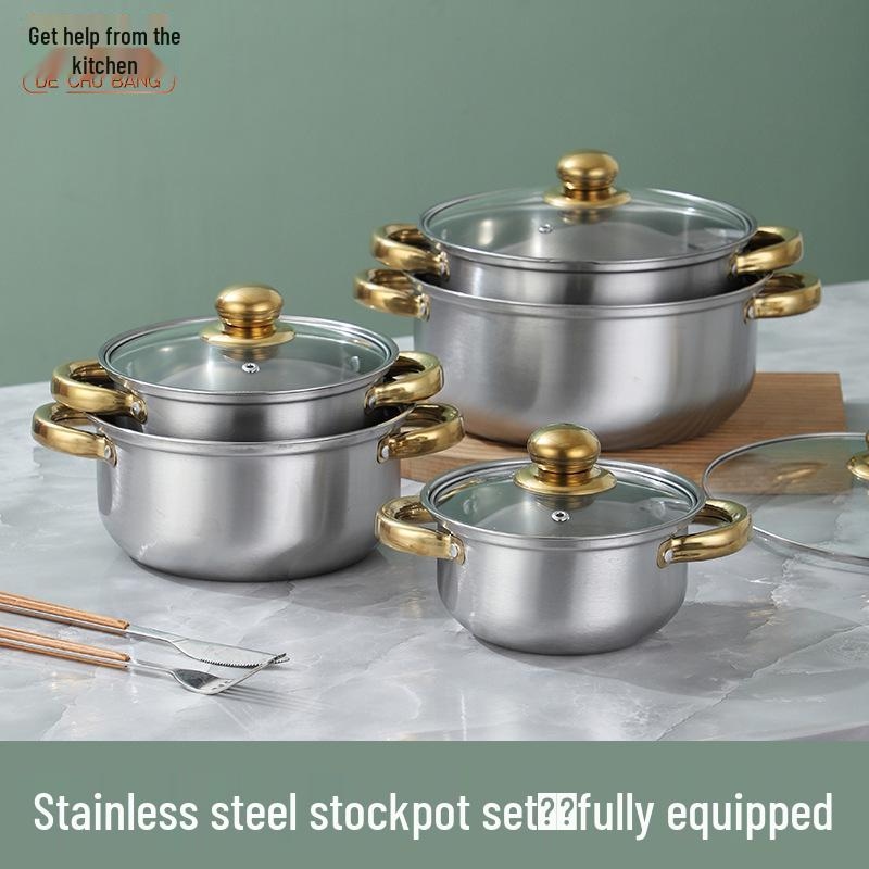 Набор кастрюль SOUP POT G-A11, 5 шт., нержавеющая сталь