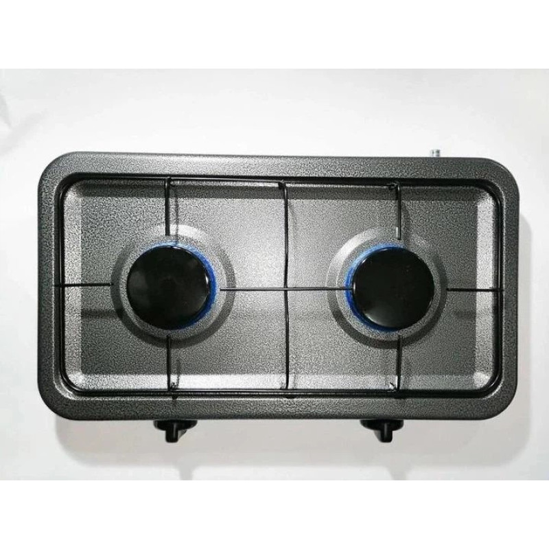 Газова плита Domotec MS-6602, 2 конфорки, настільна