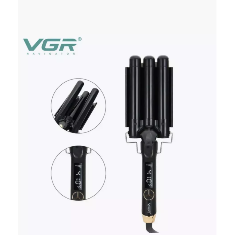Потрійна плойка для волосся VGR V 591