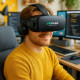 Окуляри віртуальної реальності VR BOX PARK J20 з навушниками та пультом