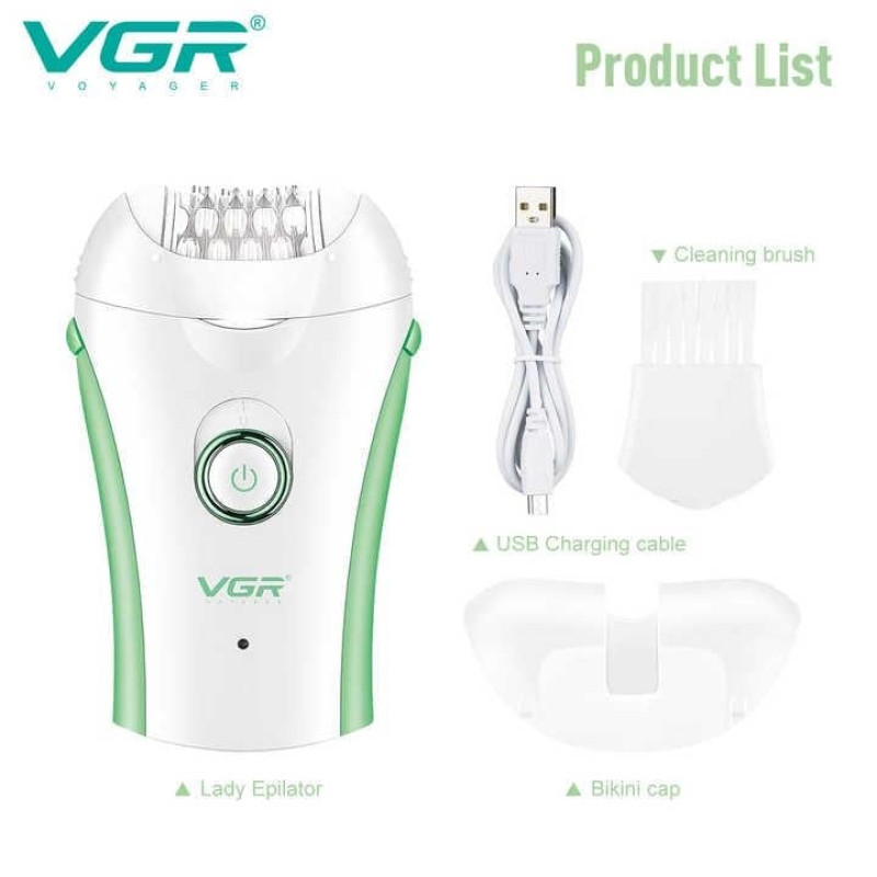 Епілятор VGR V-705, 32 пінцети, 600 мАг