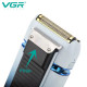 Электробритва VGR V-362, 3D-плавающая головка, IPX6, LED-дисплей, USB