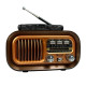 Радиоприёмник GOLON RX-BT628, Bluetooth, USB, SD, съёмный аккумулятор