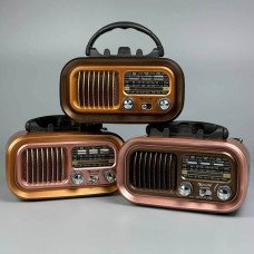 Радіоприймач GOLON RX-BT628, Bluetooth, USB, SD, знімний акумулятор