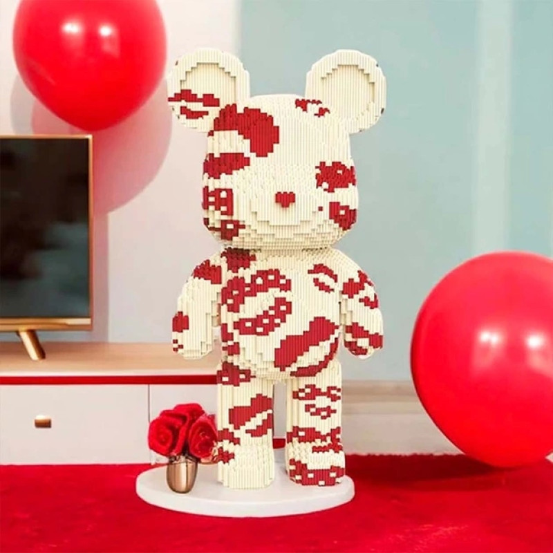Конструктор Magic Blocks Bearbrick "Kisses" - 45 см, 9307