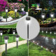 Садовий світильник Garden Light Lawn Lamp, 31 см, на сонячній батареї, комплект 12 шт.