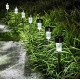 Садовый светильник Garden Light Lawn Lamp, 31 см, на солнечной батарее, комплект 12 шт.