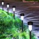 Садовый светильник Garden Light Lawn Lamp, 31 см, на солнечной батарее, комплект 12 шт.