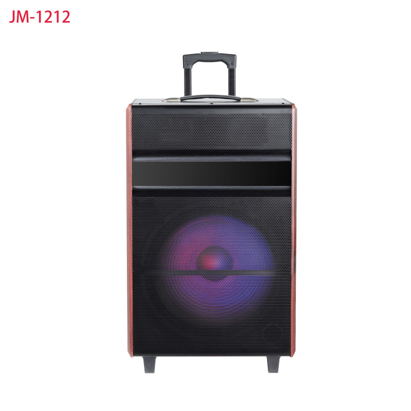 Портативна колонка ART LIVE 12, Bluetooth, USB, FM, караоке, 1200W