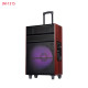 Портативна колонка ART LIVE 12, Bluetooth, USB, FM, караоке, 1200W