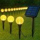 Садовый светильник Garden Light, шарообразный с пузырьками, на солнечной батарее, 20 шт(1уп)