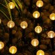 Садовый светильник Garden Light, шарообразный с пузырьками, на солнечной батарее, 20 шт(1уп)