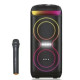 Портативна акустика ZXX-5505, 40 Вт, 2&times;6,5", Bluetooth, USB, FM, караоке