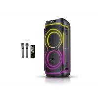 Портативна акустика ZXX-5540, 100 Вт, 2&times;10", Bluetooth, TWS, USB, TF, FM, караоке