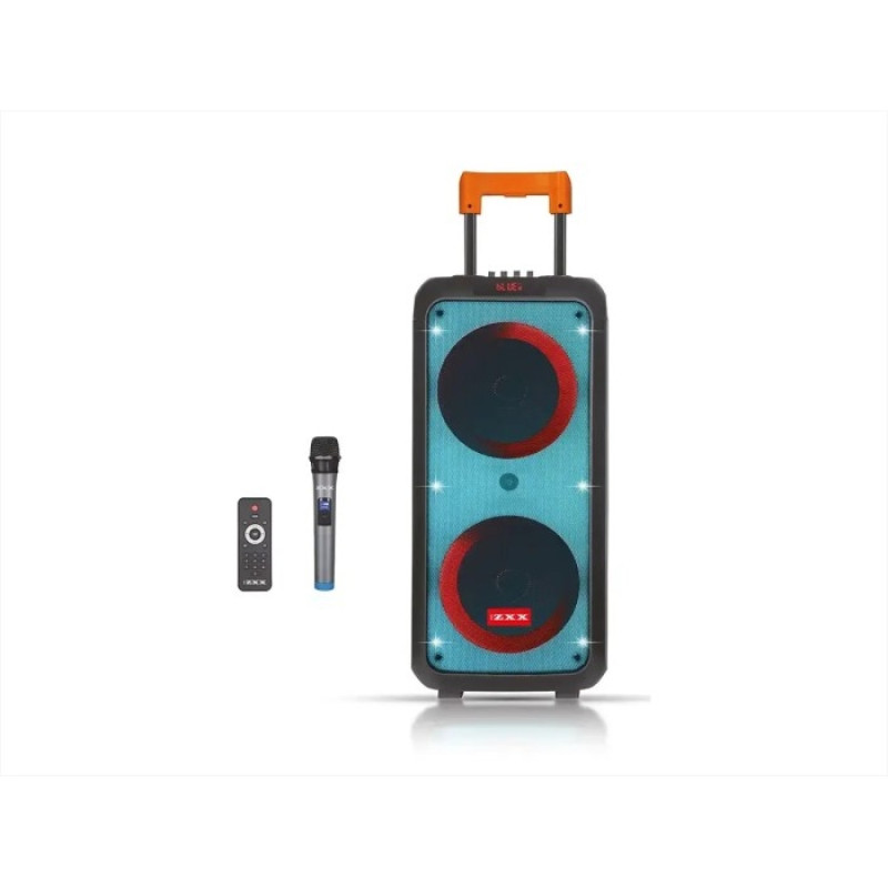 Портативна акустика ZXX-1095, 80 Вт, Bluetooth, TWS, USB, TF, FM, караоке