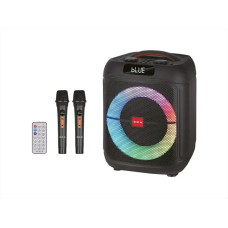 Портативна акустика ZXX-1745, 60 Вт, 8", Bluetooth, TWS, USB, TF, FM, караоке