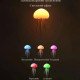 Ночник-світильник "Медуза", RGB-підсвічування, акумулятор 1000 мАг, USB